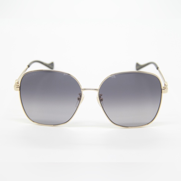 LIKE NEW GUCCI GG1089SA 001 + CHAIN WOMEN’S SUNGLASSES GUCCI GG1089SA 001 - Picture 4 of 12